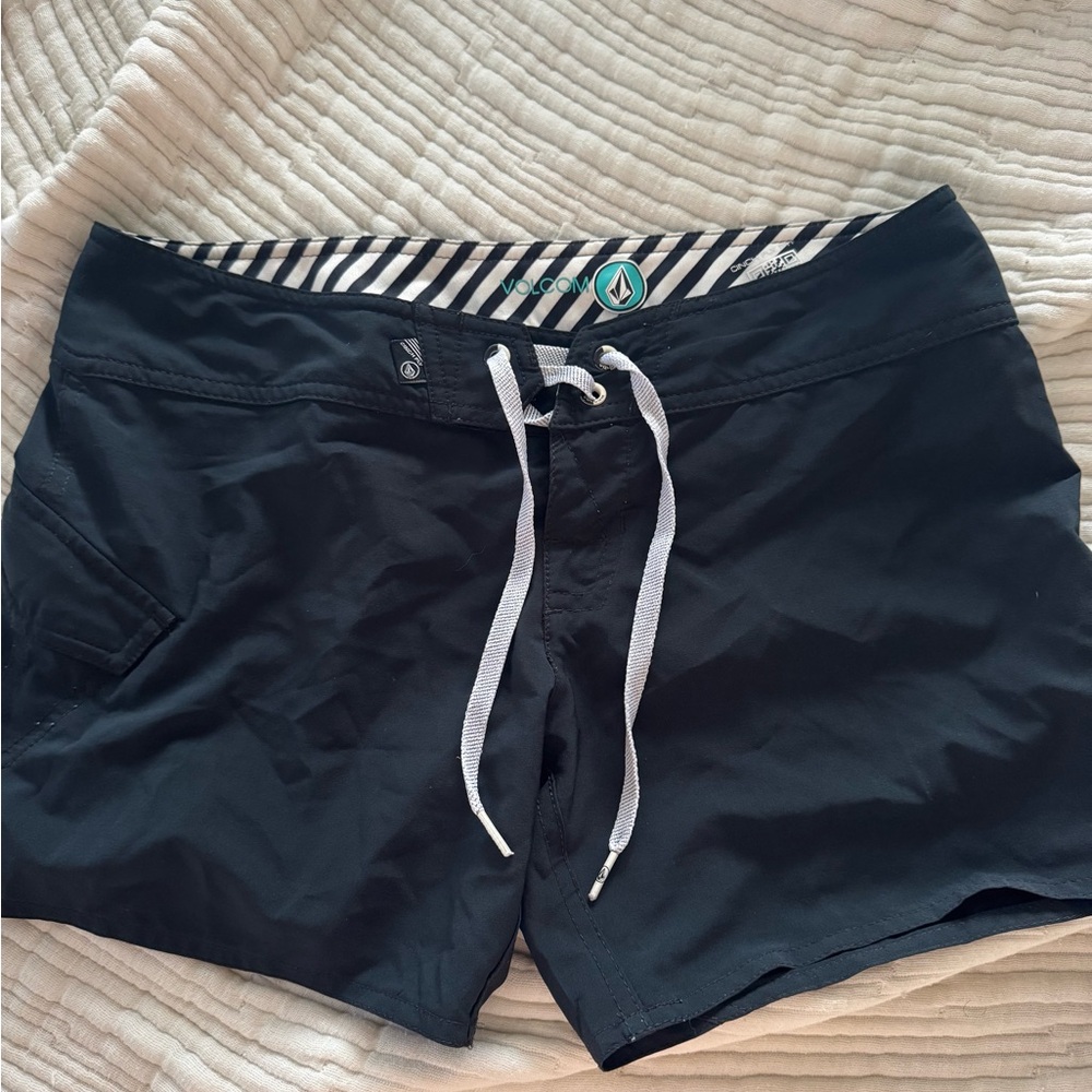 Volcom Women's Black Athletic Shorts